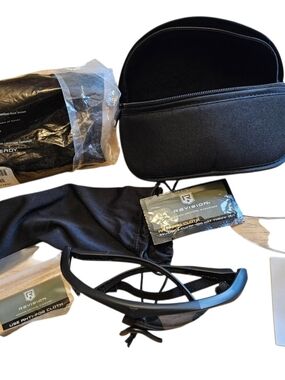 Revision Sawfly Military Ballistic Eyewear APEL Black Regular Kit New Sealed USG
